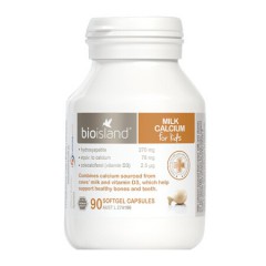 Bioisland 佰澳朗德 儿童乳钙90粒 天然液体乳钙