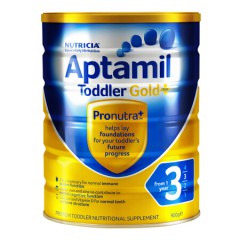 K3  Aptamil  爱他美金装婴幼儿配方奶粉3段 900g（1-2岁）