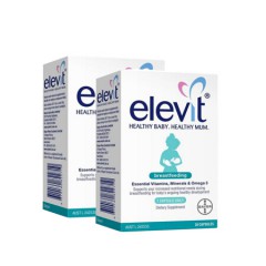 爱乐维 elevit 哺乳片60粒 产后妈妈 哺乳期妈妈维生素 产后妈妈补充营养