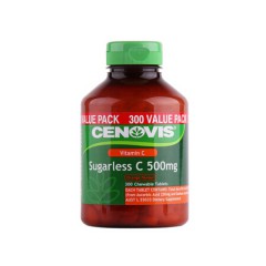CENOVIS 无糖配方维生素C成人VC咀嚼片女性维C500mg 300粒