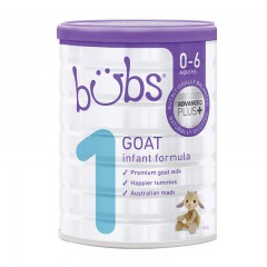 澳洲bubs贝儿羊奶粉1段800g （0-6个月适用）