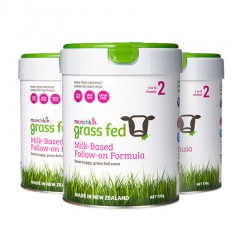 （包邮）GrassFed满趣健草饲婴幼儿配方奶粉2段730g 3罐装