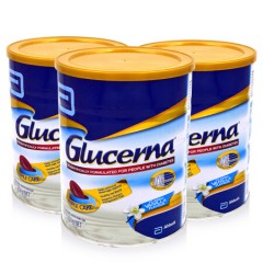 （包邮）雅培Glucerna糖尿病人营养奶粉850g 3罐装