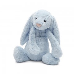 Jellycat 新款（蓝色 巨大号51CM）邦尼兔 安抚玩偶 柔软绒毛抱着就想睡觉670983059052