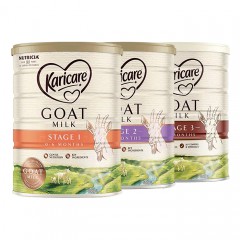 （包邮）新版karicare可瑞康2段二段羊奶粉婴幼儿配方奶粉900g 3罐（6-12个月）