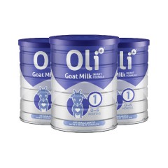 （包邮）Oli6 颖睿婴幼儿羊奶粉 1段一段 800g 3罐（0-6个月）