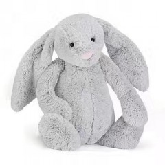 Jellycat 邦尼兔玩偶（银色中号31CM）