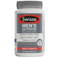 Swisse复合维生素 男士复合维生素120粒 缓解疲劳